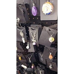 Wholesale Crystal Necklace Bundle of 10, stones, crystal pendants,. myst…‎